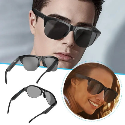 Bluetooth Sun Glasses, Stereo Connected Waterproof, Outdoor Sports, Smartglass, Polarized Men's Sunglasses, Womans Sunglasses